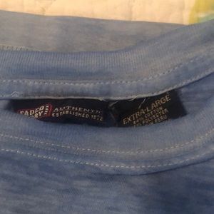 Faded glory tee shirt light blue soft